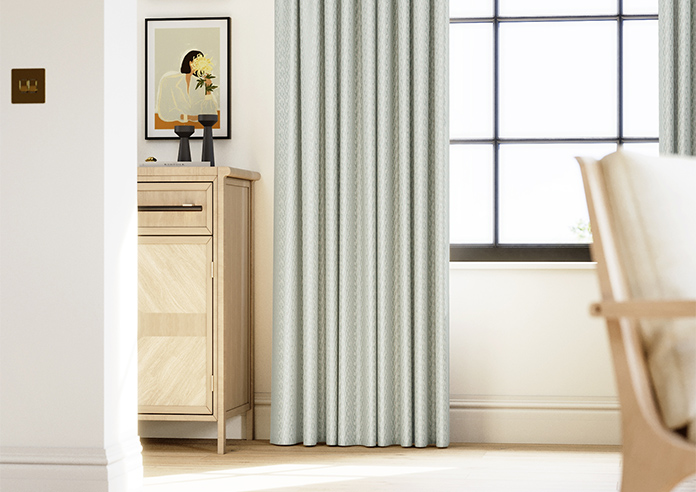 Dew Drop, Metallic Sky - Made to Measure Curtains - Image 5